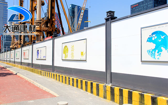 深圳A類(lèi)鋼結(jié)構(gòu)圍擋，深圳鋼圍擋，深圳A類(lèi)烤漆鋼圍擋，圍擋